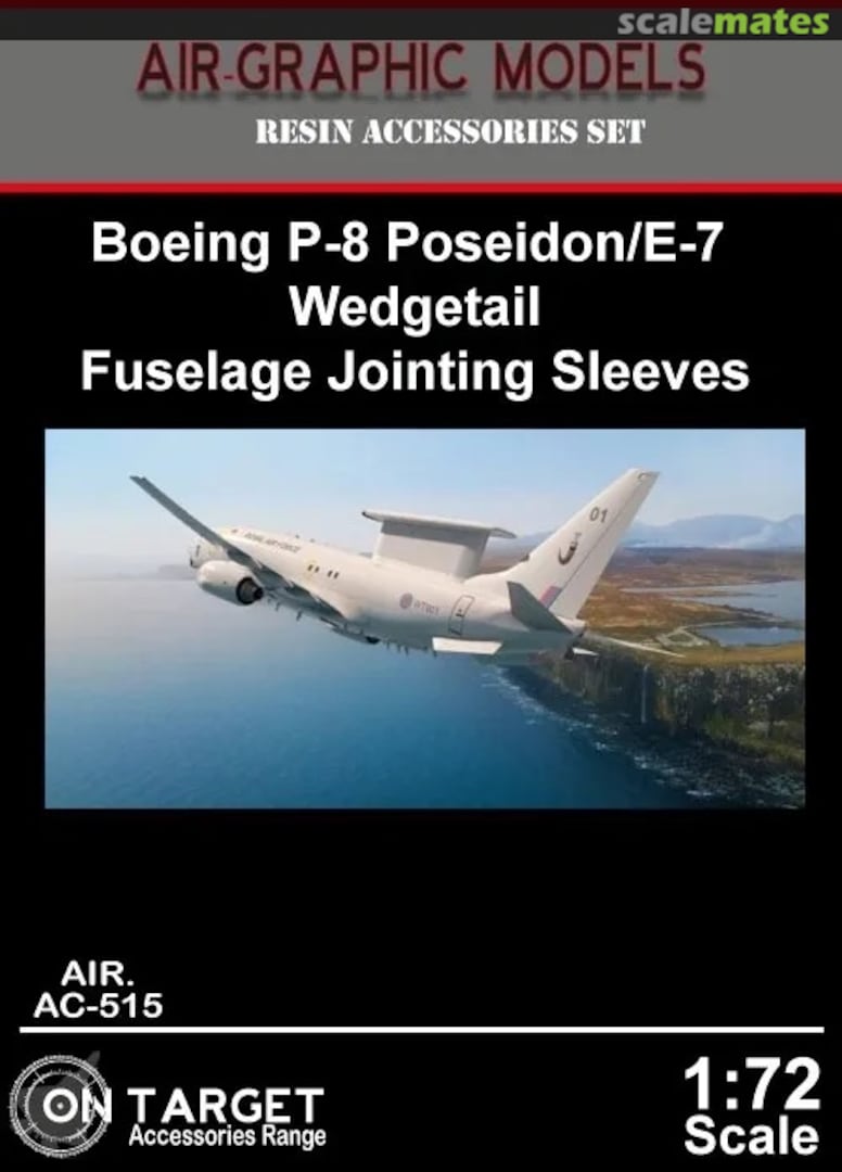 Boxart Boeing P-8 Poseidon / E-7 Wedgetail - Fuselage Jointing Sleeve AC-515 Air-Graphics Models