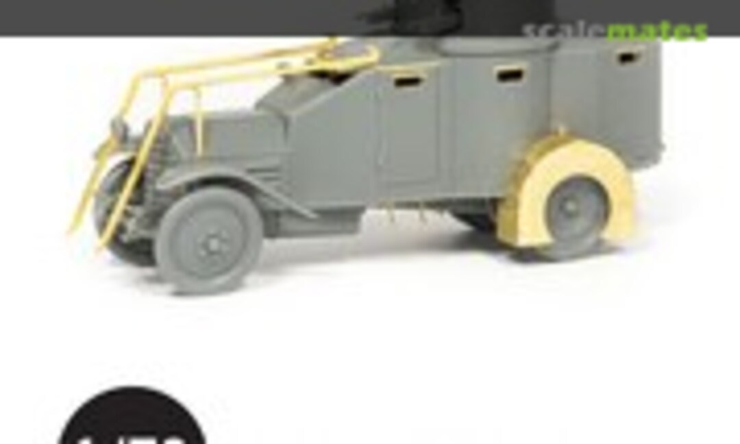1:72 Italian armoured car 1ZM Detail set (Gas Hans GH-A72001) GH-A72001