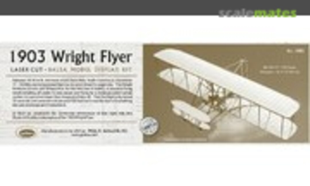 1:20 1903 Wright Flyer (Guillow's 1202)