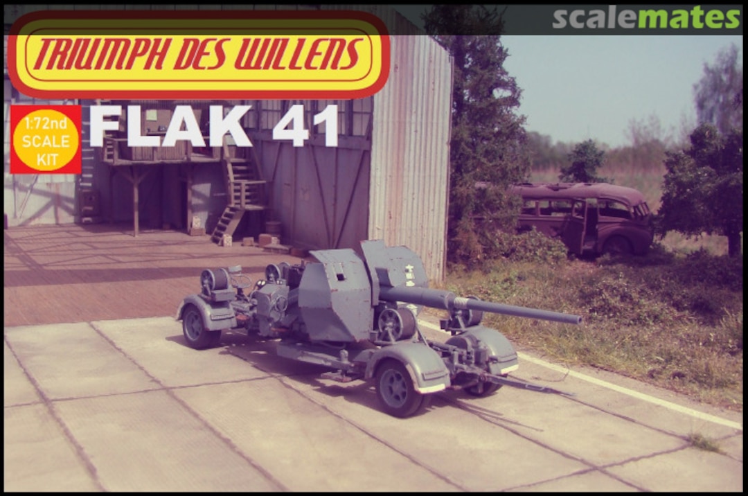 Boxart Flak 41 8,8cm TDW 72116 Triumph des Willens Boxart Flak 41 8,8cm TDW 72116 Triumph des Willens