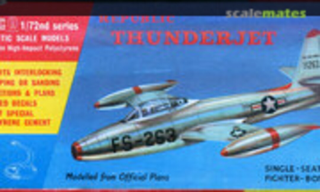 1:72 Republic Thunderjet (FROG 329P)