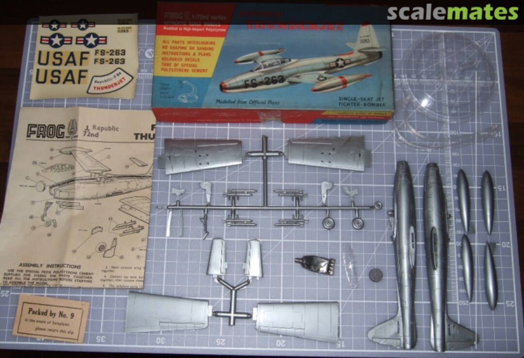 Contents Republic Thunderjet 329P FROG