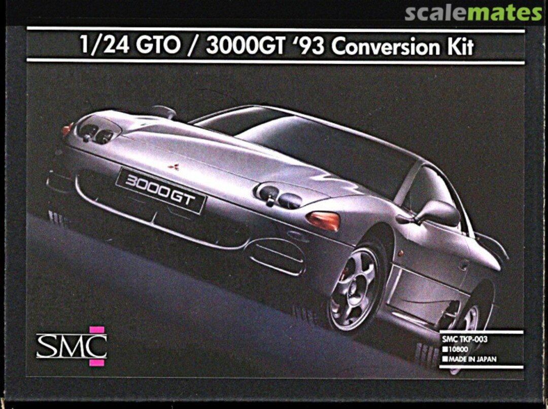 Boxart Mitsubishi GTO/3000GT 1993 TKP-003 Scale Model Creators (SMC) Boxart Mitsubishi GTO/3000GT 1993 TKP-003 Scale Model Creators (SMC)