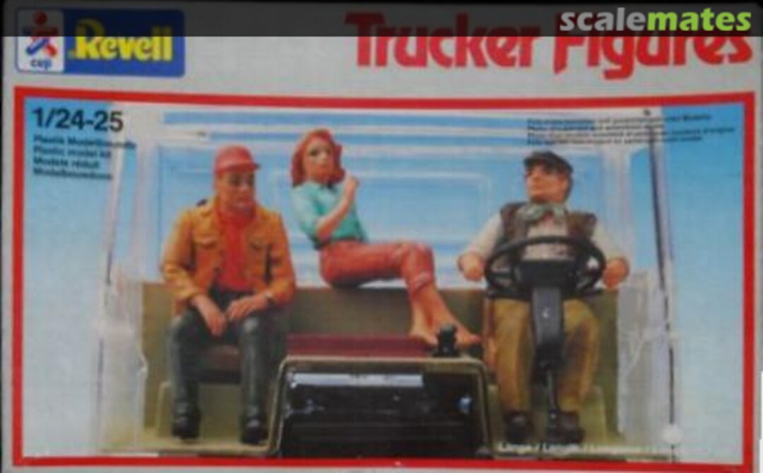 Boxart Trucker Figures 7440 Revell/ceji