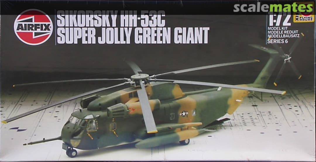 Boxart Sikorsky HH-53C Super Jolly Green Giant 06003 Airfix Boxart Sikorsky HH-53C Super Jolly Green Giant 06003 Airfix