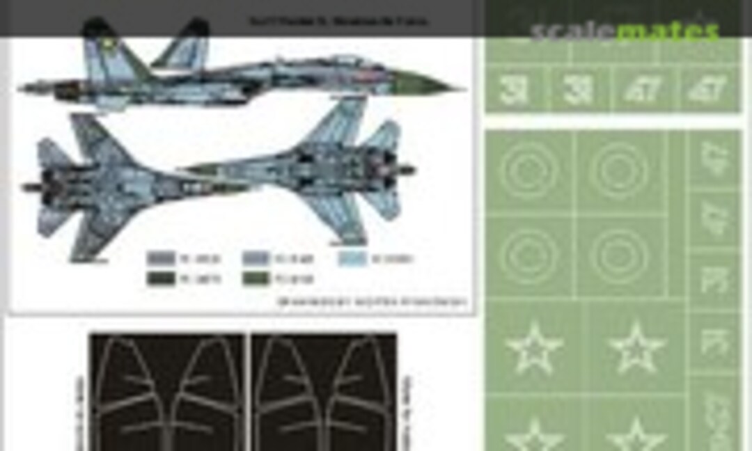 1:32 Sukhoi Su-27 Flanker B (Montex K32028) K32028