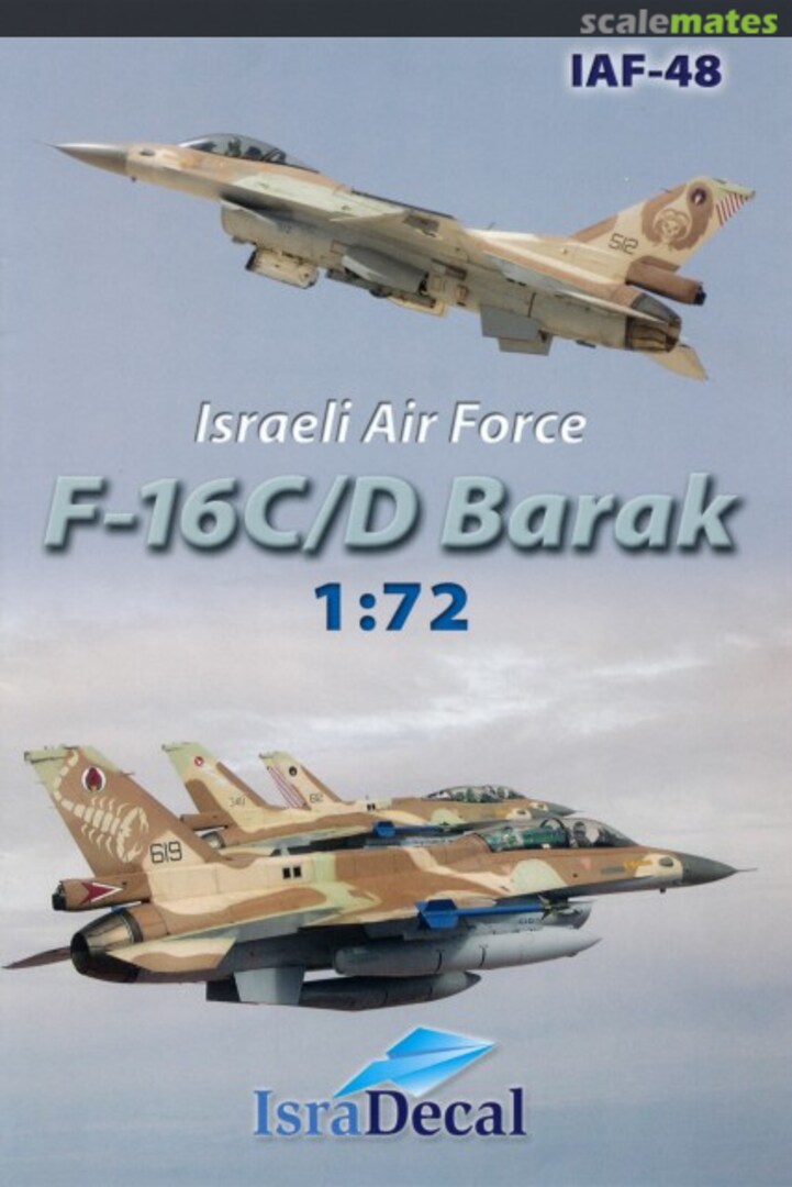 Boxart F-16C/D Barak IAF-48 IsraDecal Studio Boxart F-16C/D Barak IAF-48 IsraDecal Studio