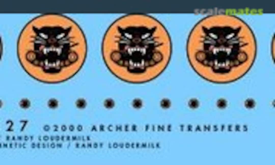 1:35 U.S. Tank Destroyer vehicle markings and uniform patches (Archer FG35027) FG35027