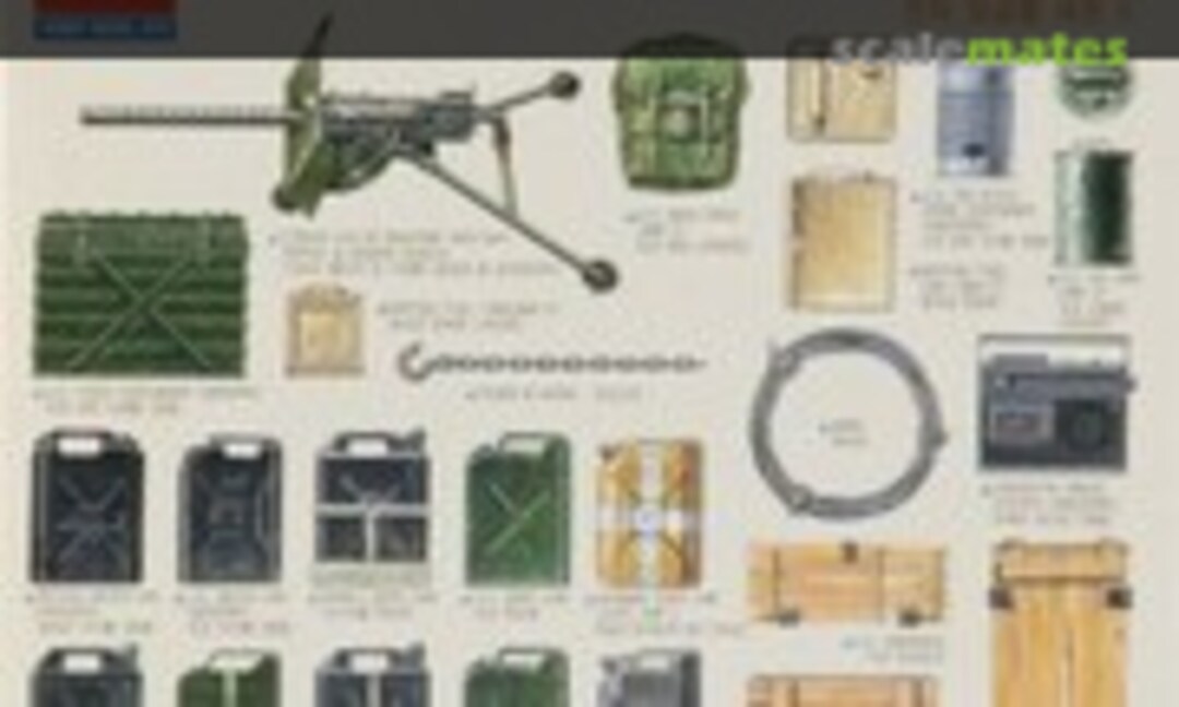 1:35 Tank Supplies Set II (Academy 13261) 13261