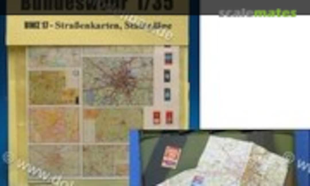1:35 Straßenkarten, Stadtpläne (DOLP-Modellbau BWZ 17) BWZ 17
