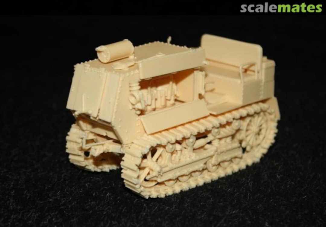 Boxart US 5-Ton Artillery Tractor Model 1917 1-046 Commander Models