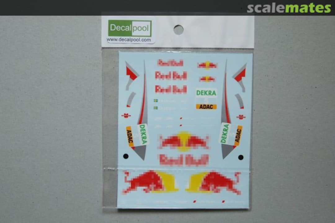 Boxart Audi A4 Redbull DTM 2009' DP076 Decalpool