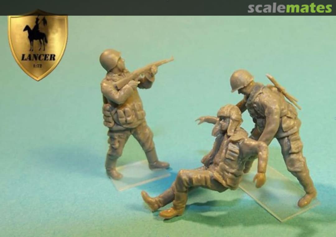 Boxart Russian troops fighting in Chechnya 72009 Lancer Model Boxart Russian troops fighting in Chechnya 72009 Lancer Model