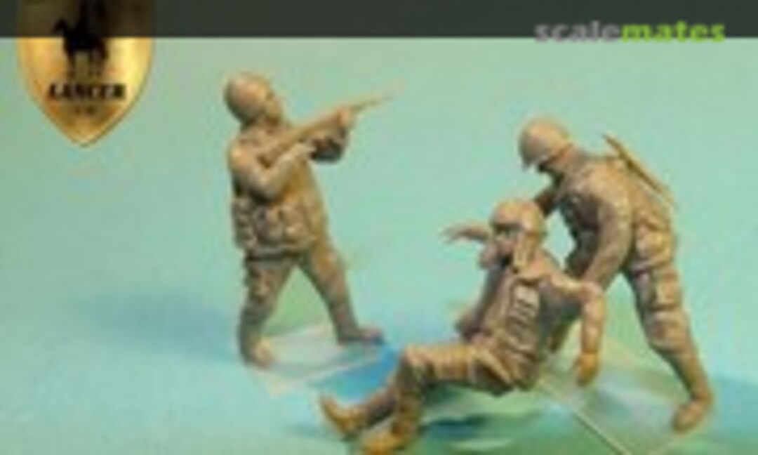 1:72 Russian troops fighting in Chechnya (Lancer Model 72009) 72009