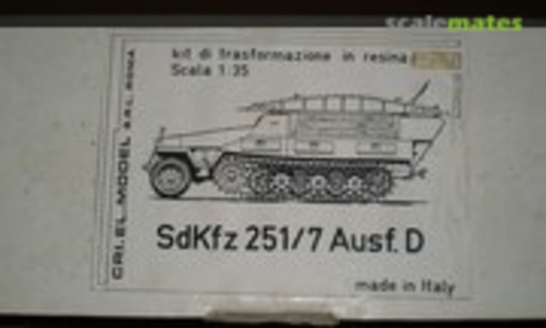 1:35 Sd.Kfz. 251/7 AUSF D (CRIEL.MODEL Unknown) Unknown