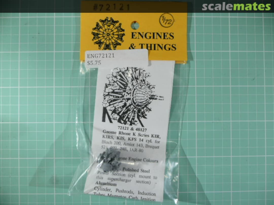 Boxart Gnome Rhone K Series 72121 Engines & Things Boxart Gnome Rhone K Series 72121 Engines & Things