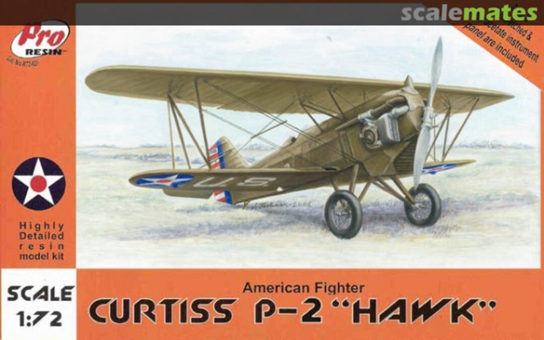 Boxart Curtiss P-2 "Hawk" R72-023 Pro Resin Boxart Curtiss P-2 "Hawk" R72-023 Pro Resin