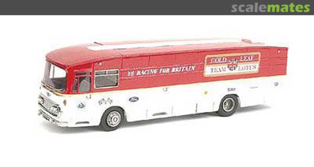 Boxart Transporter Gold Leaf Team Lotus SPEC3B Scale Model Technical Service