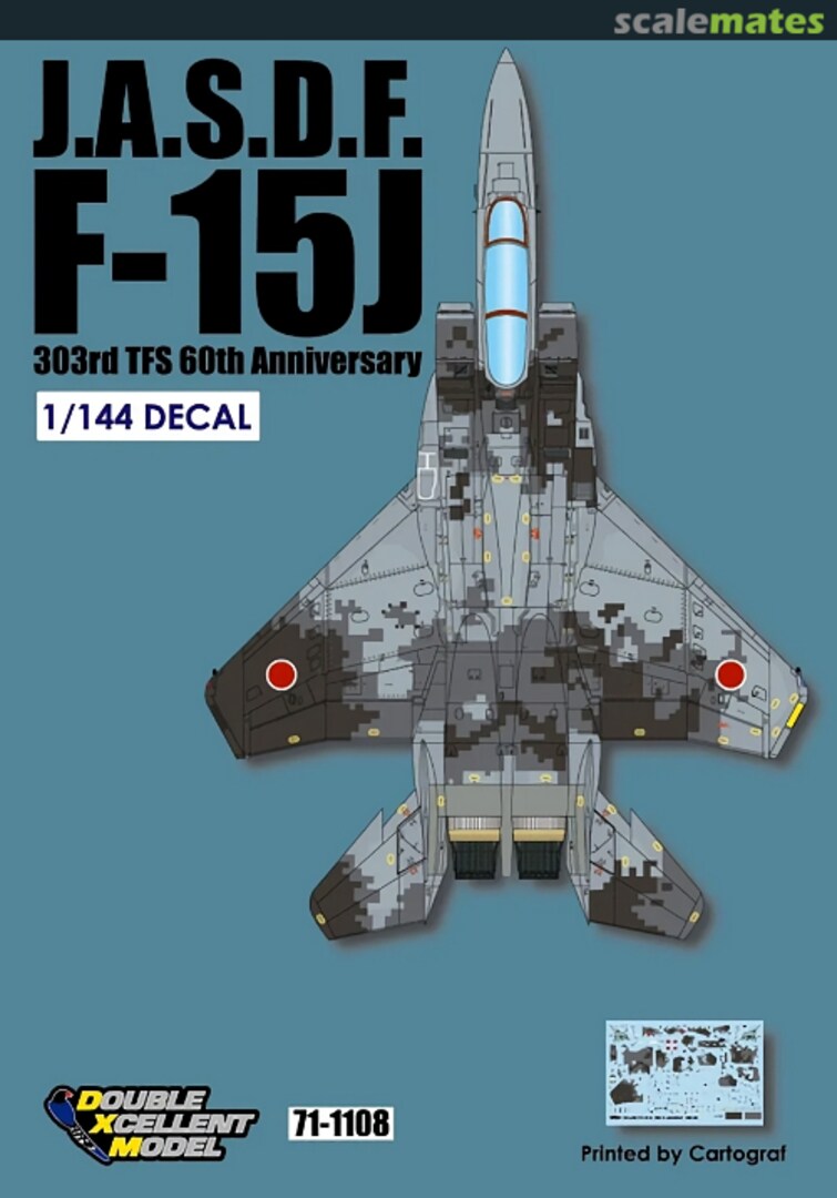 Boxart JASDF F-15J Eagle 71-1108 Double Xcellent Model