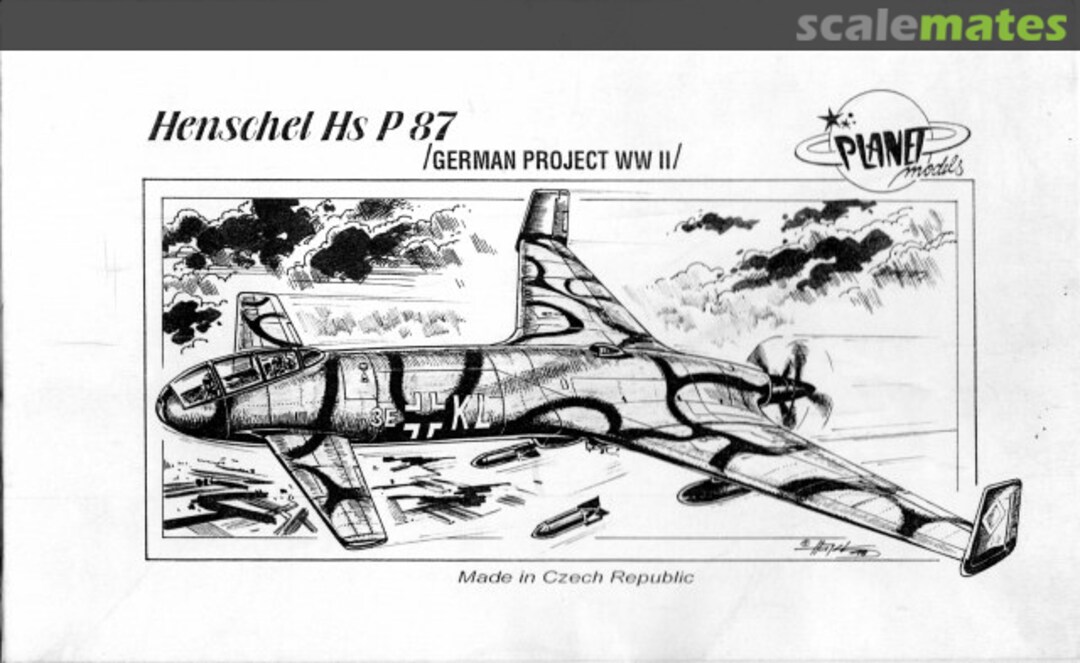 Boxart Henschel Hs P 87 PLT043 Planet Models