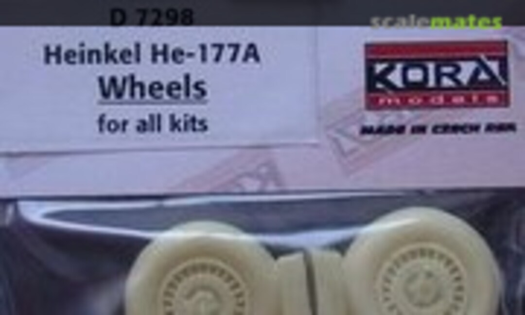 1:72 Heinkel He-177A Wheels (Kora Models D 7298)