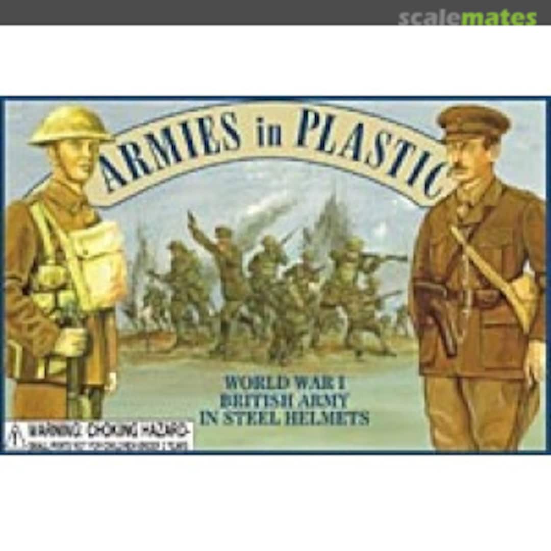 Boxart World War I British Army in Steel Helmets 5406 Armies in Plastic Boxart World War I British Army in Steel Helmets 5406 Armies in Plastic