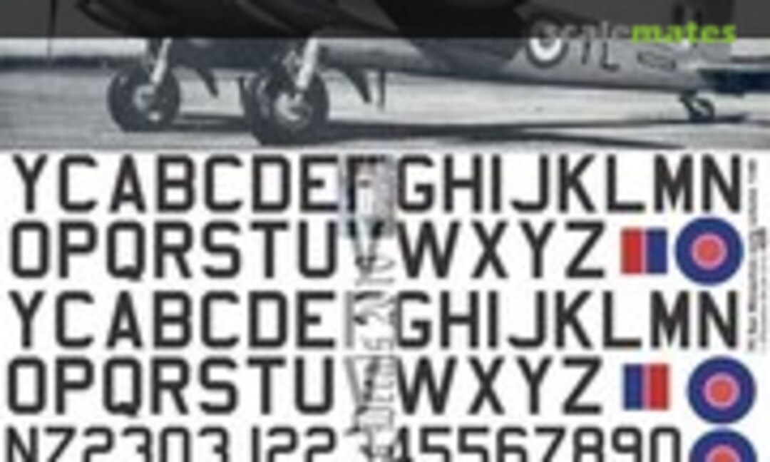 1:72 RNZAF Mosquitos early scheme (Oldmodels Decals OMD1020) OMD1020