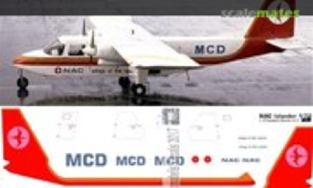 1:72 Islander - NAC (Oldmodels Decals OMD0484) OMD0484