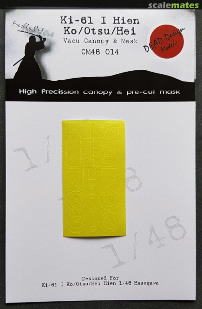 Boxart Kawasaki Ki-61-I Hien Ko/Otsu/Hei CM48014 DEAD Design Models