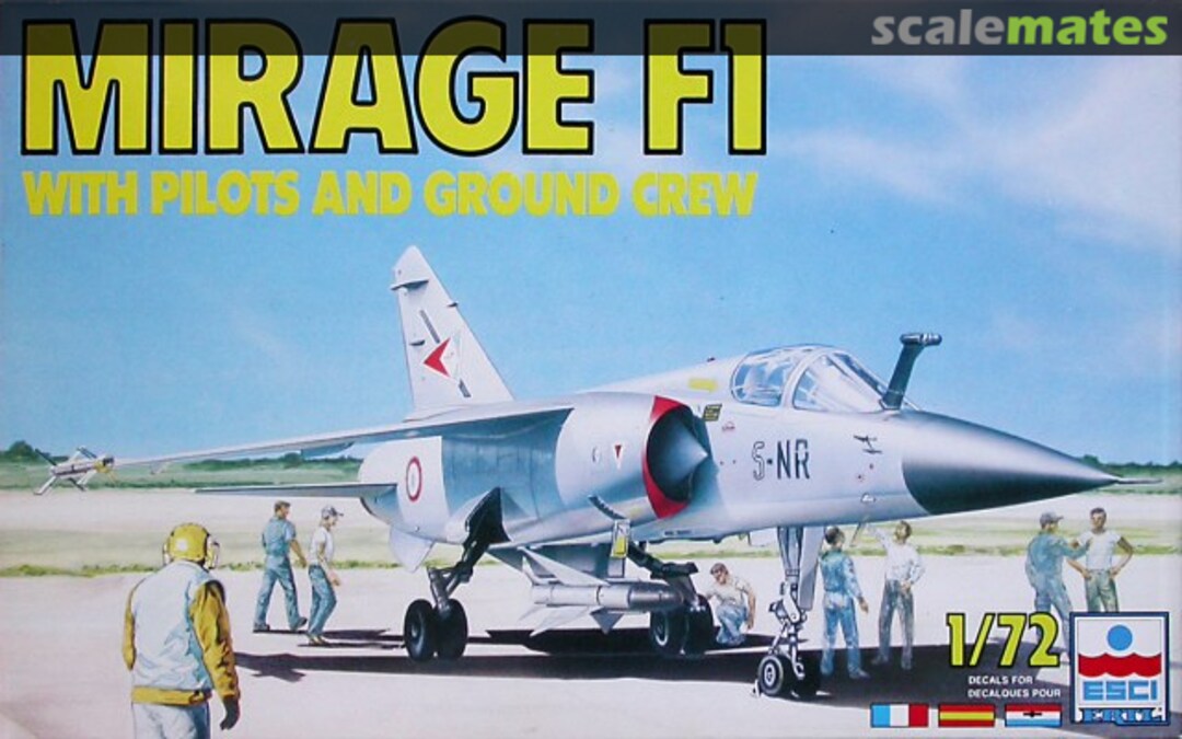 Boxart Mirage F1 9081 ESCI/ERTL Boxart Mirage F1 9081 ESCI/ERTL
