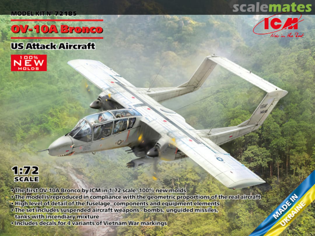 Boxart OV-10А Bronco 72185 ICM