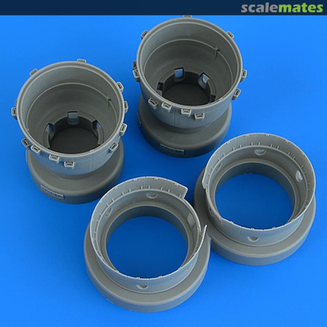 Boxart B-25J Mitchell cowlings & cooling flaps (closed pos.) QB 49060 Quickboost Boxart B-25J Mitchell cowlings & cooling flaps (closed pos.) QB 49060 Quickboost