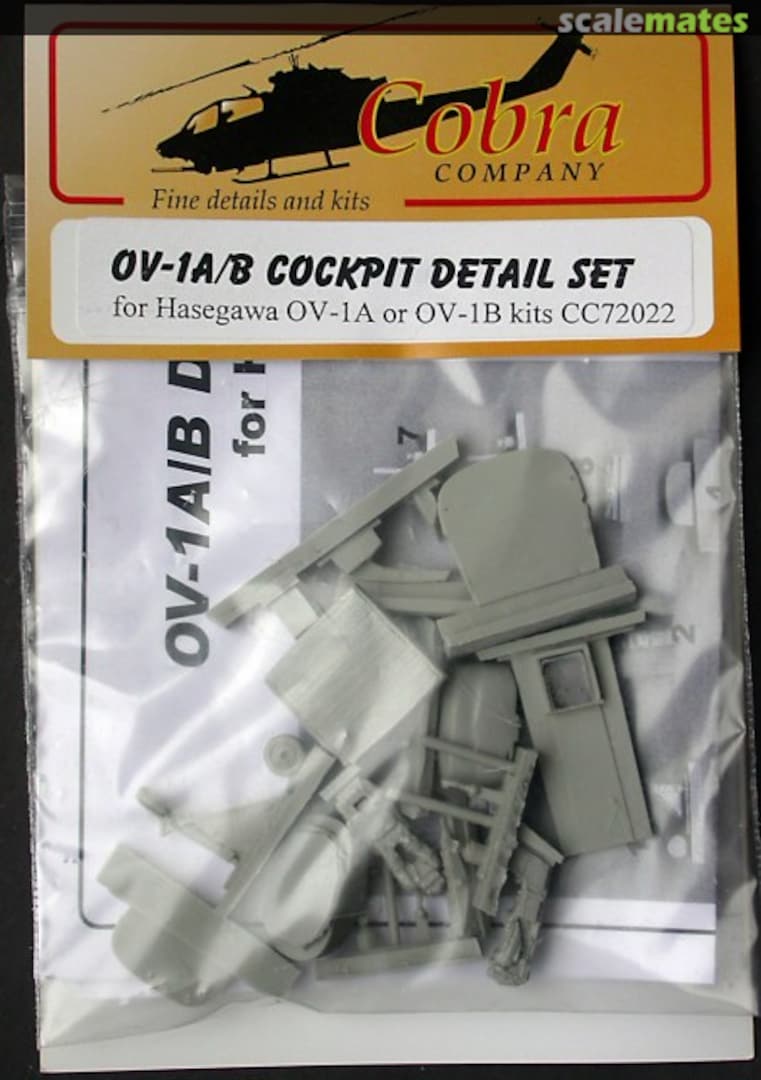 Boxart OV-1A/B Cockpit Detail Set CC72022 Cobra Company Boxart OV-1A/B Cockpit Detail Set CC72022 Cobra Company