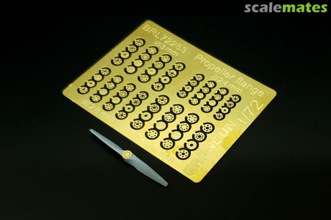 Boxart Propeller flanges (for wooden propellers) BRL72283 Brengun Boxart Propeller flanges (for wooden propellers) BRL72283 Brengun