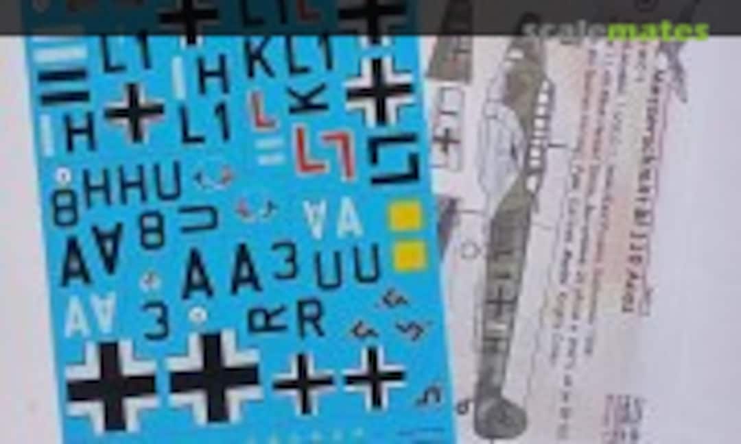 1:48 Messerschmitt Bf 110 Aces (Print Scale 48-292) 48-292