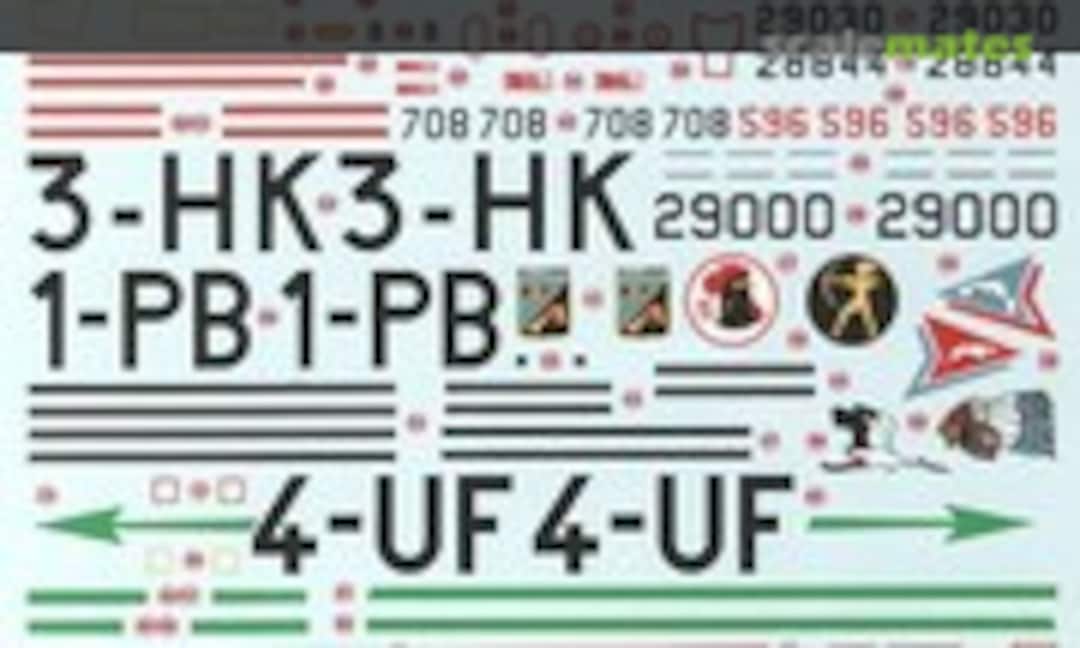 1:48 F-84F Thunderstreak (Berna Decals BD 48-27) BD 48-27