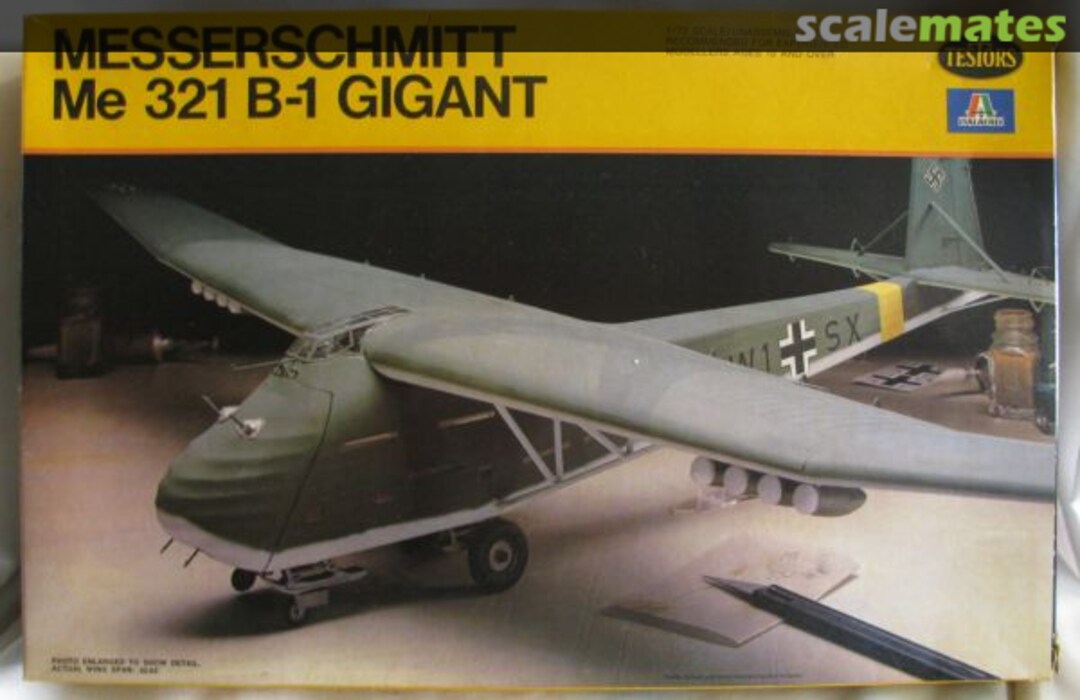 Boxart Messerschmitt Me 321 B-1 Gigant 0865 Testors/Italeri Boxart Messerschmitt Me 321 B-1 Gigant 0865 Testors/Italeri