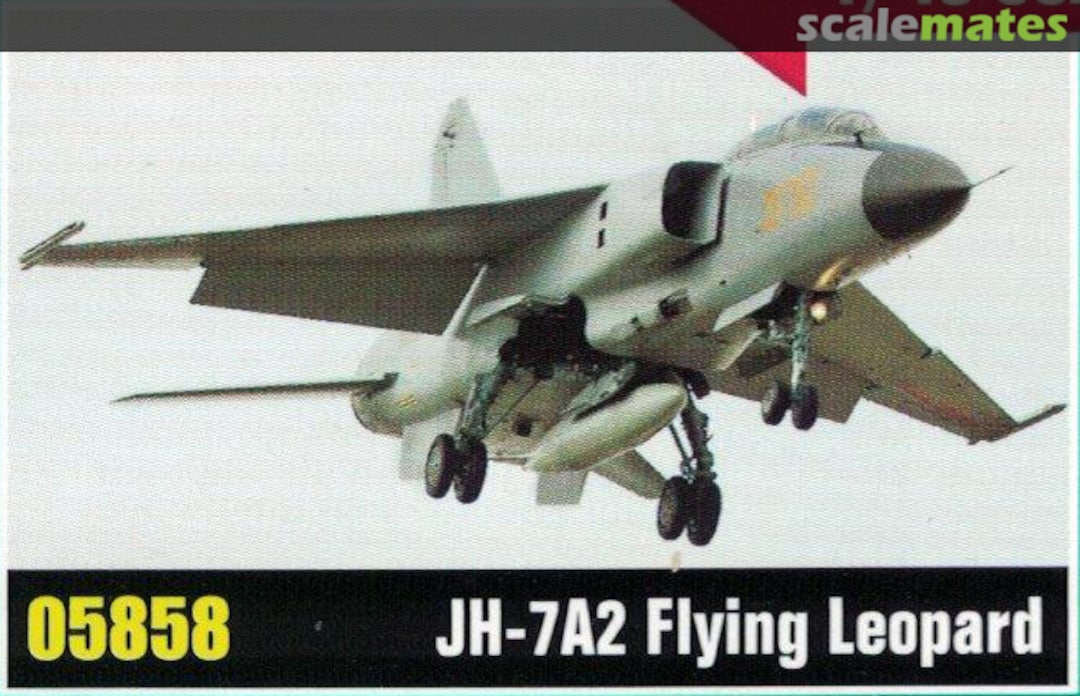 Boxart JH-7A2 Flying Leopard 05858 Trumpeter Boxart JH-7A2 Flying Leopard 05858 Trumpeter