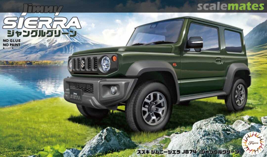 Boxart Suzuki Jimny Sierra JB74 (Jungle Green) 06648 Fujimi