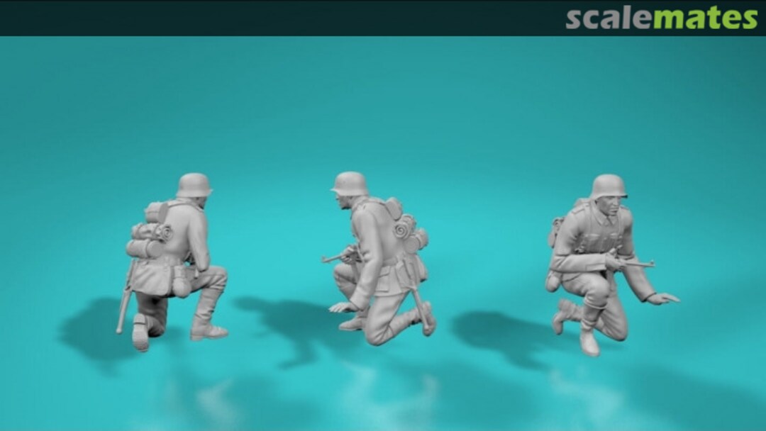 Boxart German WWII soldier - on the boat - version 3 99200206-35 EMP3d Boxart German WWII soldier - on the boat - version 3 99200206-35 EMP3d