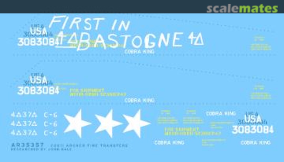 Boxart M4A3E2 Jumbo Sherman COBRA KING AR35357 Archer Boxart M4A3E2 Jumbo Sherman COBRA KING AR35357 Archer