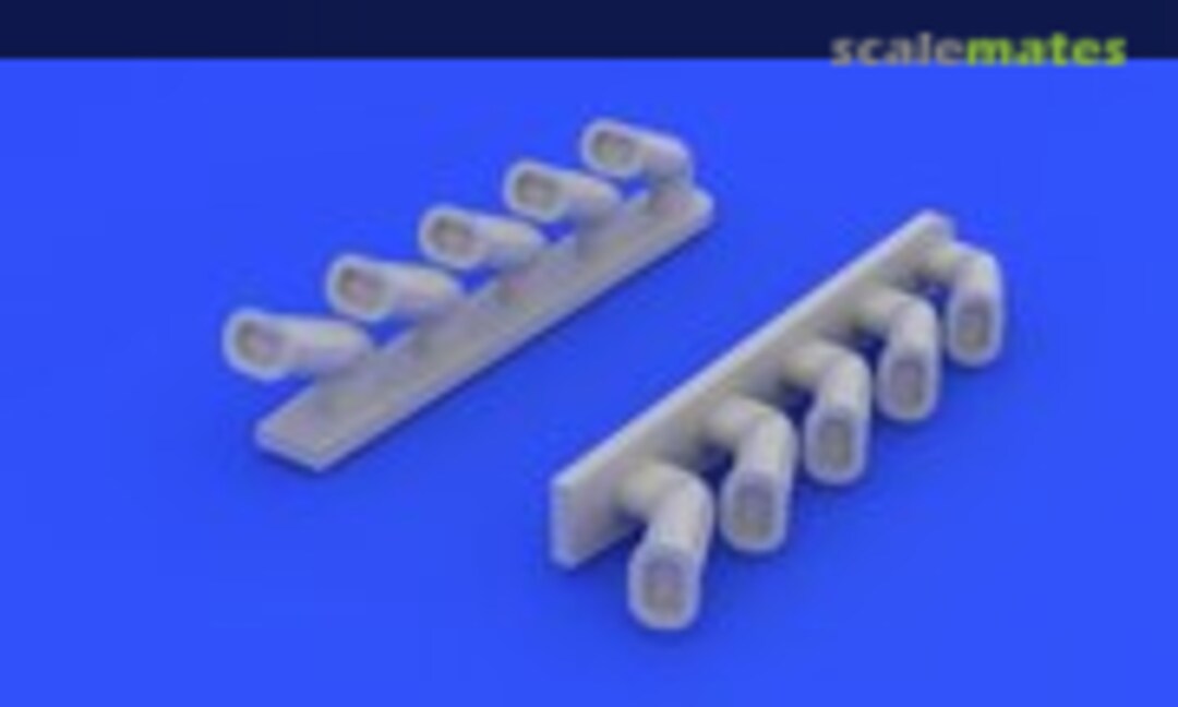 1:72 Il-2 Stormovik exhaust stacks (Eduard 672027)