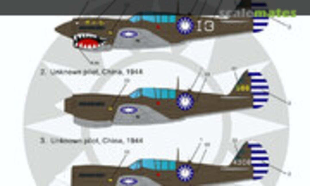 1:72 Curtiss P-40N Part I (Bestfong 72043) 72043