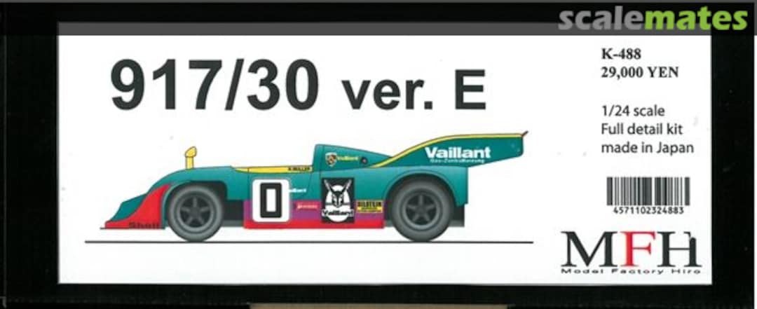 Boxart Porsche 917/30 K-488 Model Factory Hiro Boxart Porsche 917/30 K-488 Model Factory Hiro
