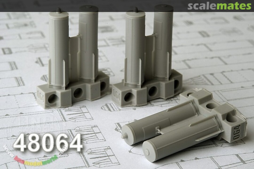 Boxart Soviet/Russian SAB-100 MN 100kg Flare Bombs AMC 48064 Advanced Modeling Boxart Soviet/Russian SAB-100 MN 100kg Flare Bombs AMC 48064 Advanced Modeling