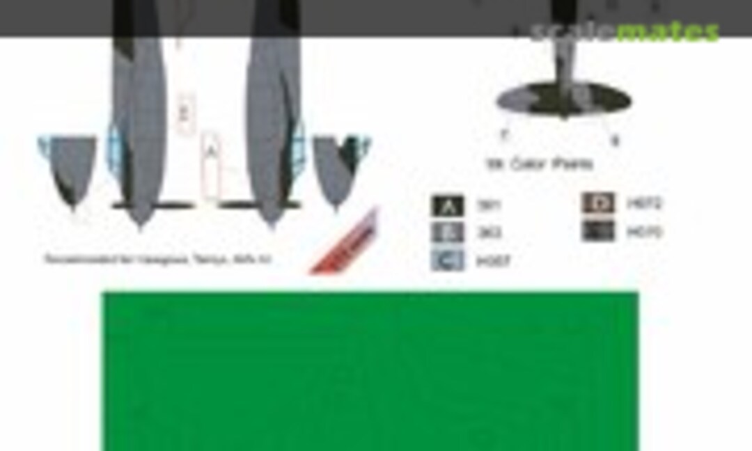 1:72 De Havilland Mosquito Mk.VI (Camouflage Painting Masks) (LF Models M7217) M7217