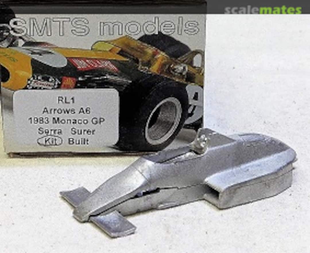 Boxart Arrows-Ford A6 F1 RL1A Scale Model Technical Service Boxart Arrows-Ford A6 F1 RL1A Scale Model Technical Service
