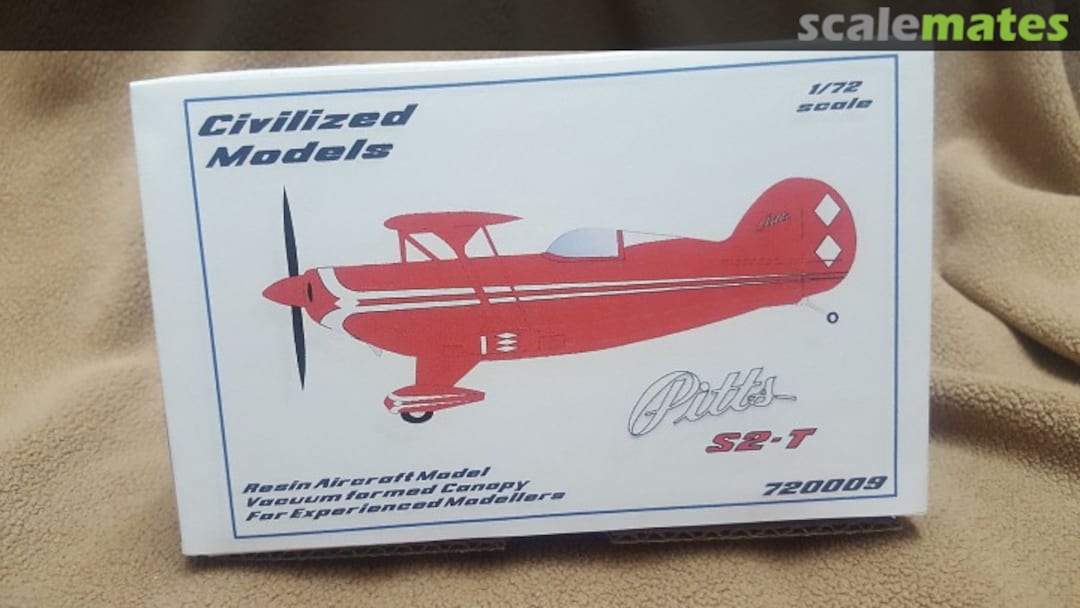 Boxart Pitts S2-T 720009 Civilized Models Boxart Pitts S2-T 720009 Civilized Models