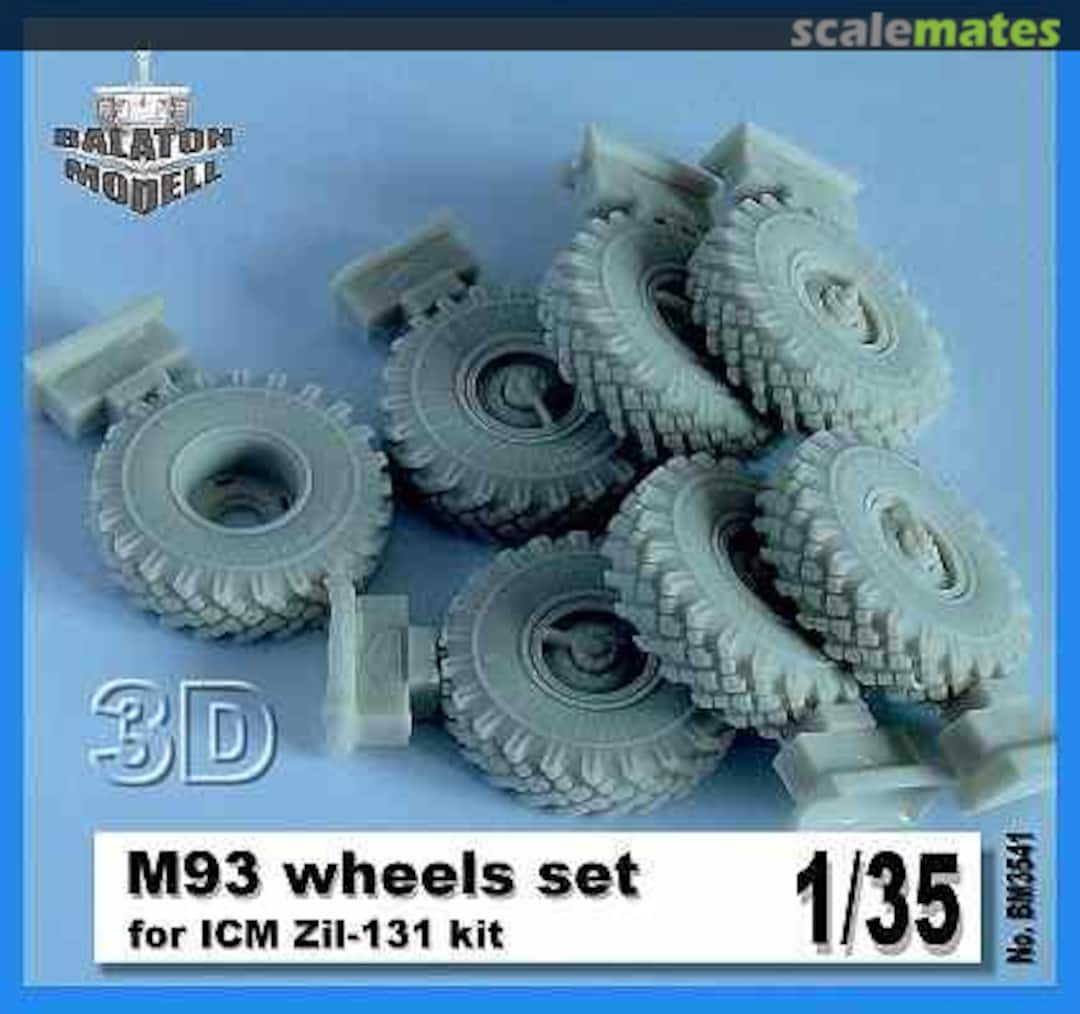 Boxart M-93 Wheels Set for ZiL-131 BM3541 Balaton Modell Boxart M-93 Wheels Set for ZiL-131 BM3541 Balaton Modell