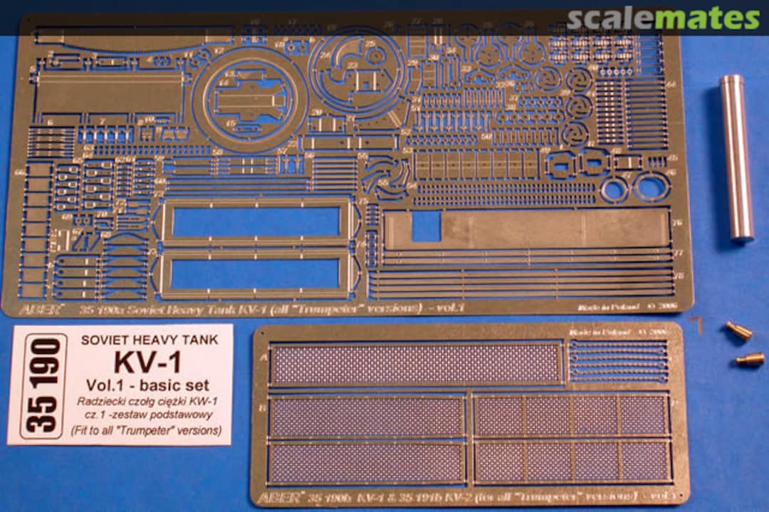 Boxart KV-1 - Vol.1 - Basic Set 35190 Aber Boxart KV-1 - Vol.1 - Basic Set 35190 Aber